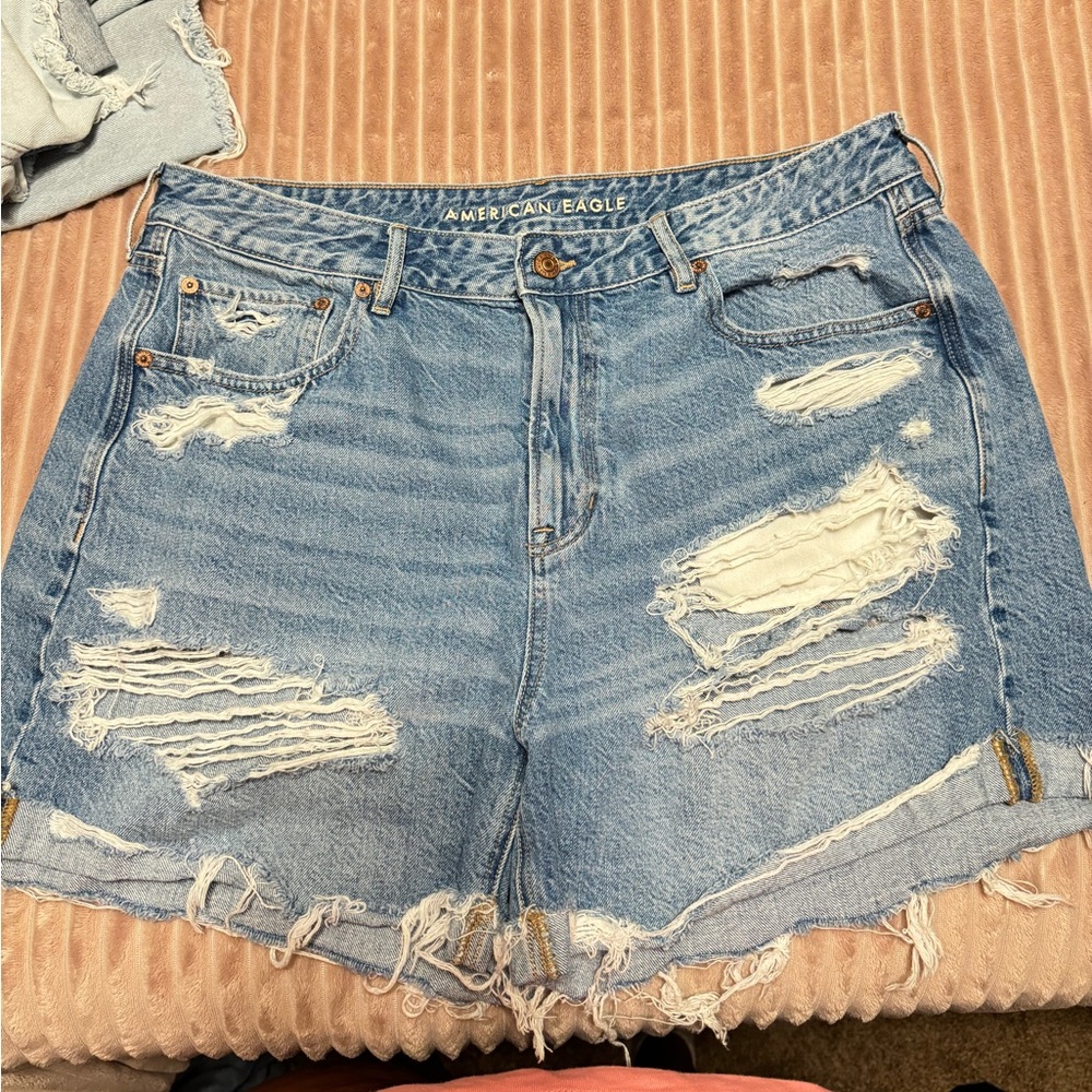 Size 16 American eagle jean shorts